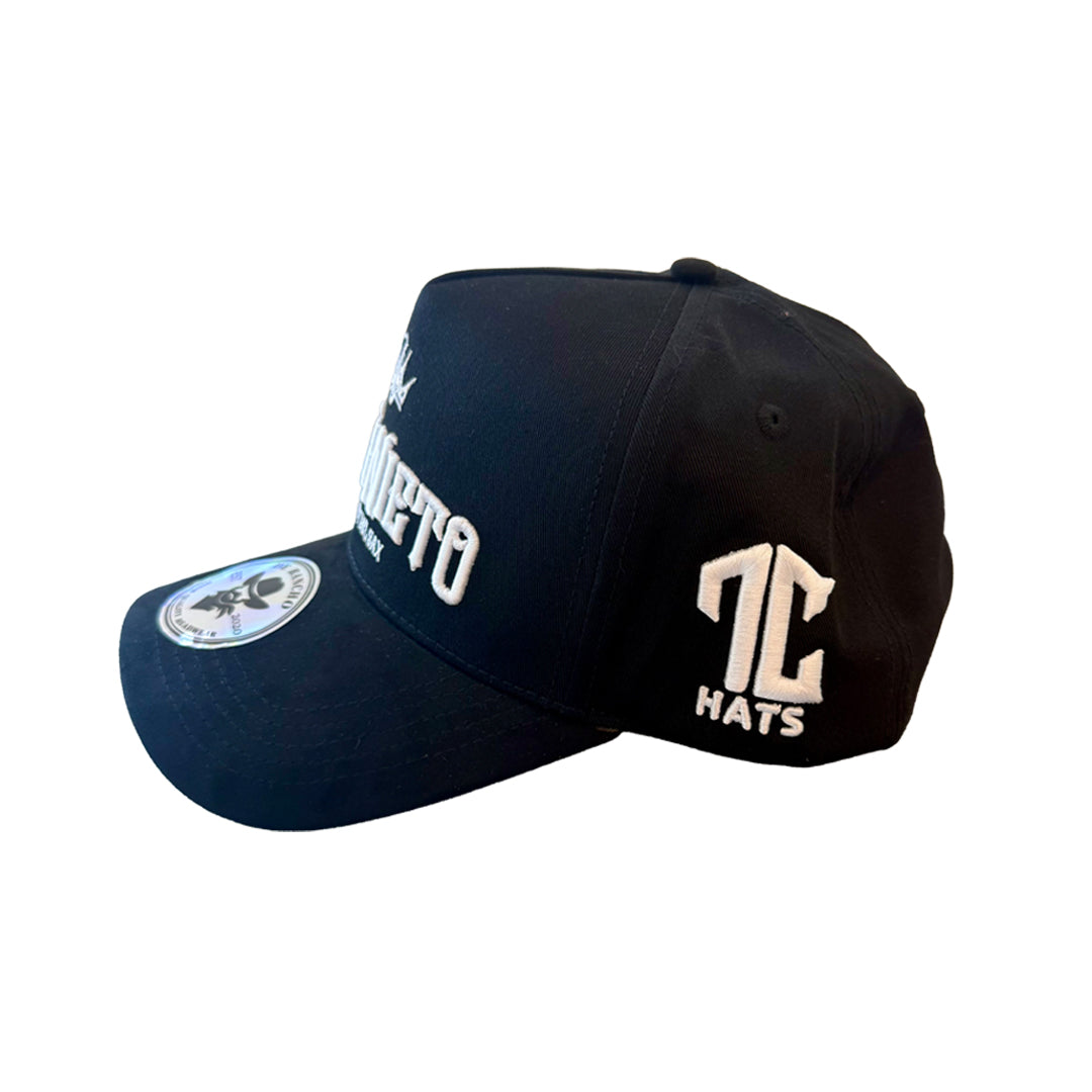 Black Hat White Letters